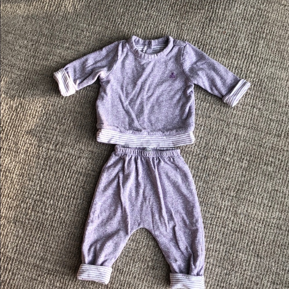Reversible sweat suit from Baby Gap. 6-12 mos